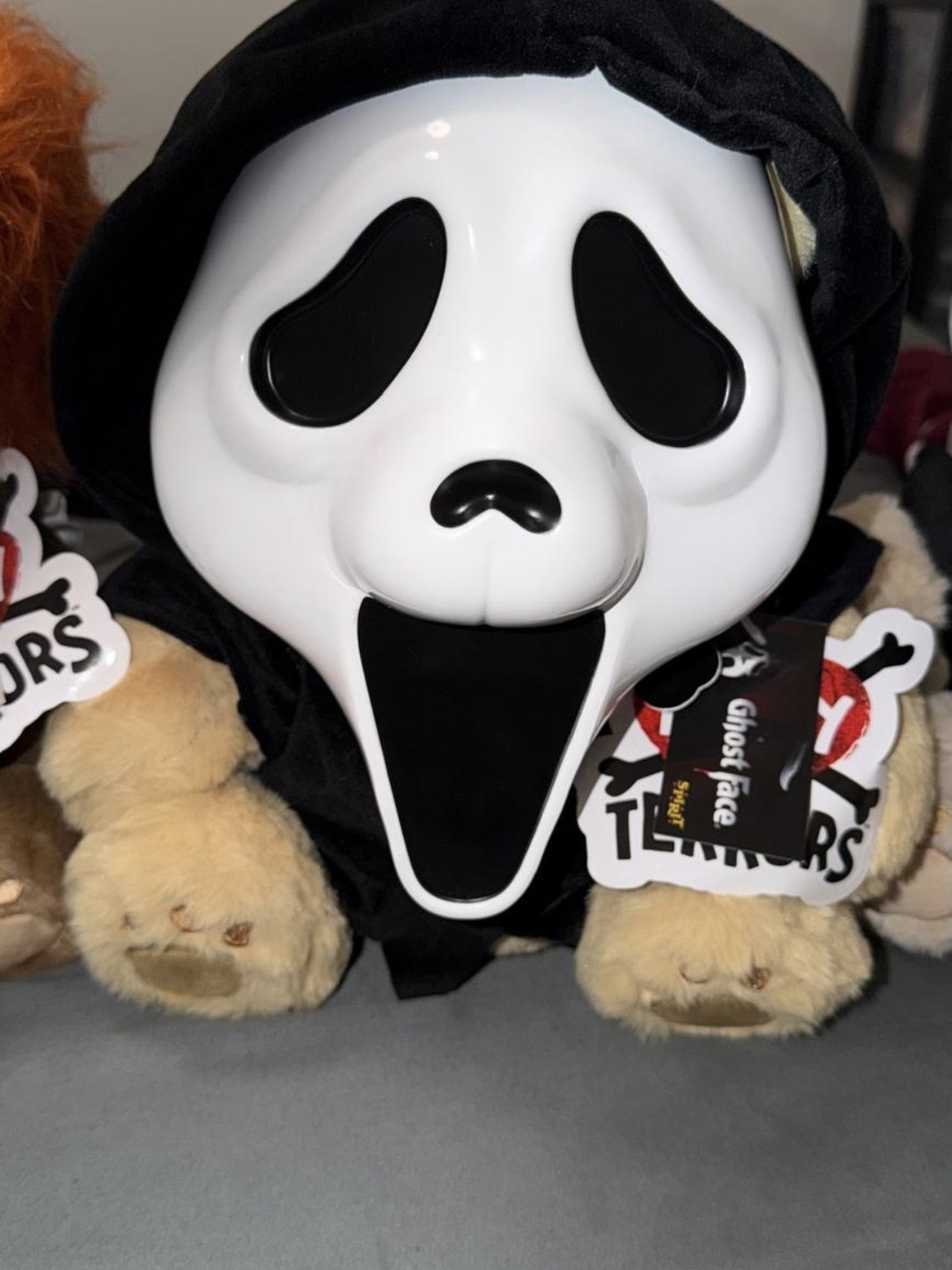 Teddy Terrors Ghost Face Plushie